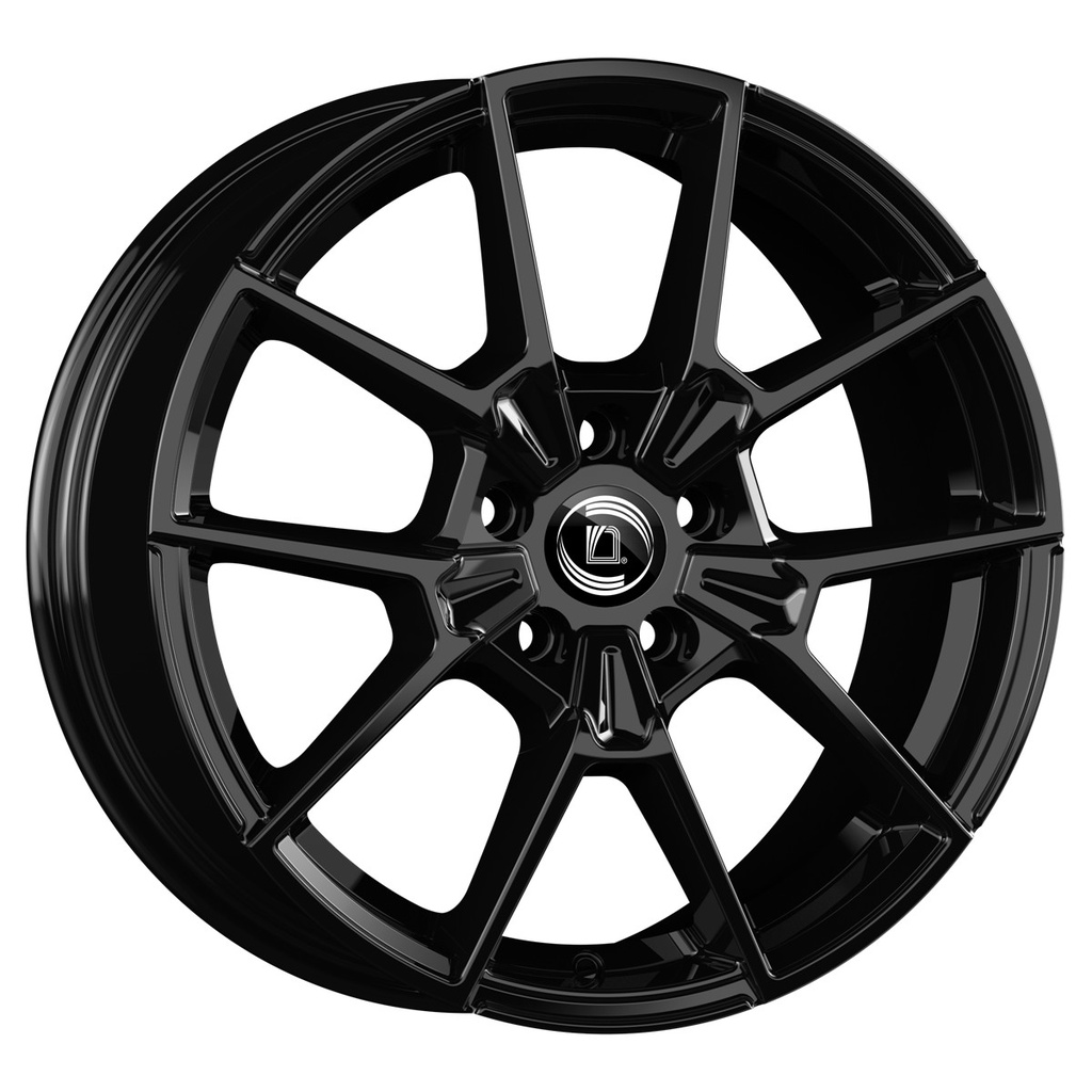 DIEWE NEVE GLOSSY BLACK 7.5x18 5/110 ET33 CB65.1
