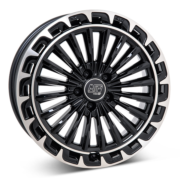 MSW 32 G.BLK/POL | 7,5X19 5-114,3 E49,5 C73,10 60 7.5x19 5/114.3 ET49.5 CB73.1