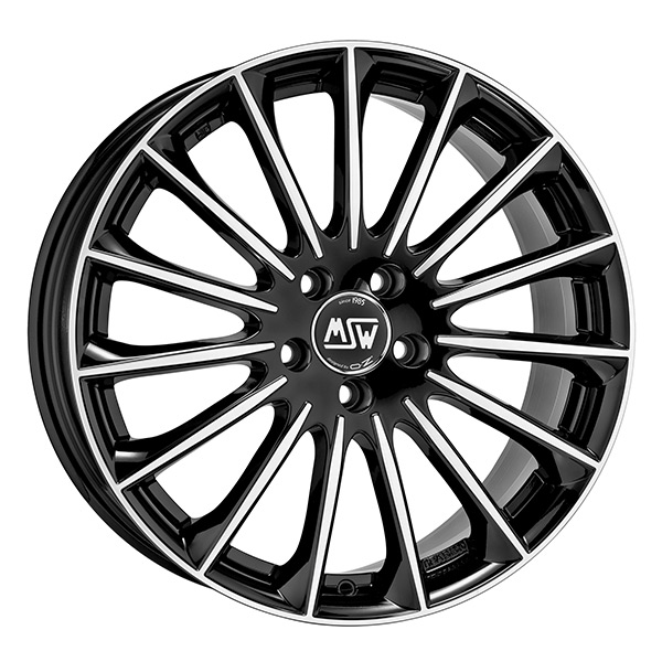 MSW 30 G.BLK F.POL | 8,5X20 5-112 E53 C73,1 60 8.5x20 5/112 ET53 CB73.1