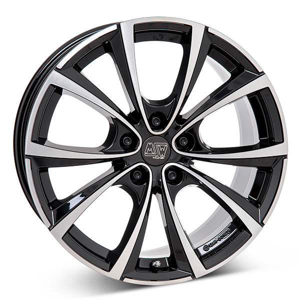 MSW 27T G.BLK/POL 10.5x19 5/120 ET45 CB64.1