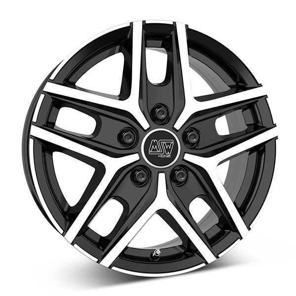 MSW 40 VAN G.BLK/POL | 6,5X16 5-112 E50 C66,5 R14 6.5x16 5/112 ET50 CB66.5