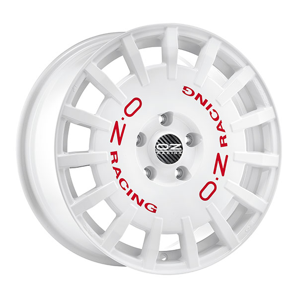 OZ RALLY RACING WHITE 8x18 5/108 ET45 CB75.1