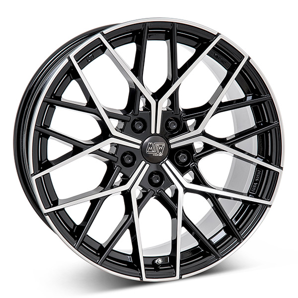 MSW 74 G.BLK/POL 8.5x19 5/114.3 ET40 CB73.1