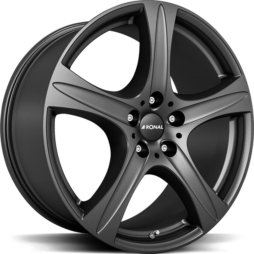 RONAL R55 SUV MATT BLACK 8.5x18 5/108 ET45 CB76