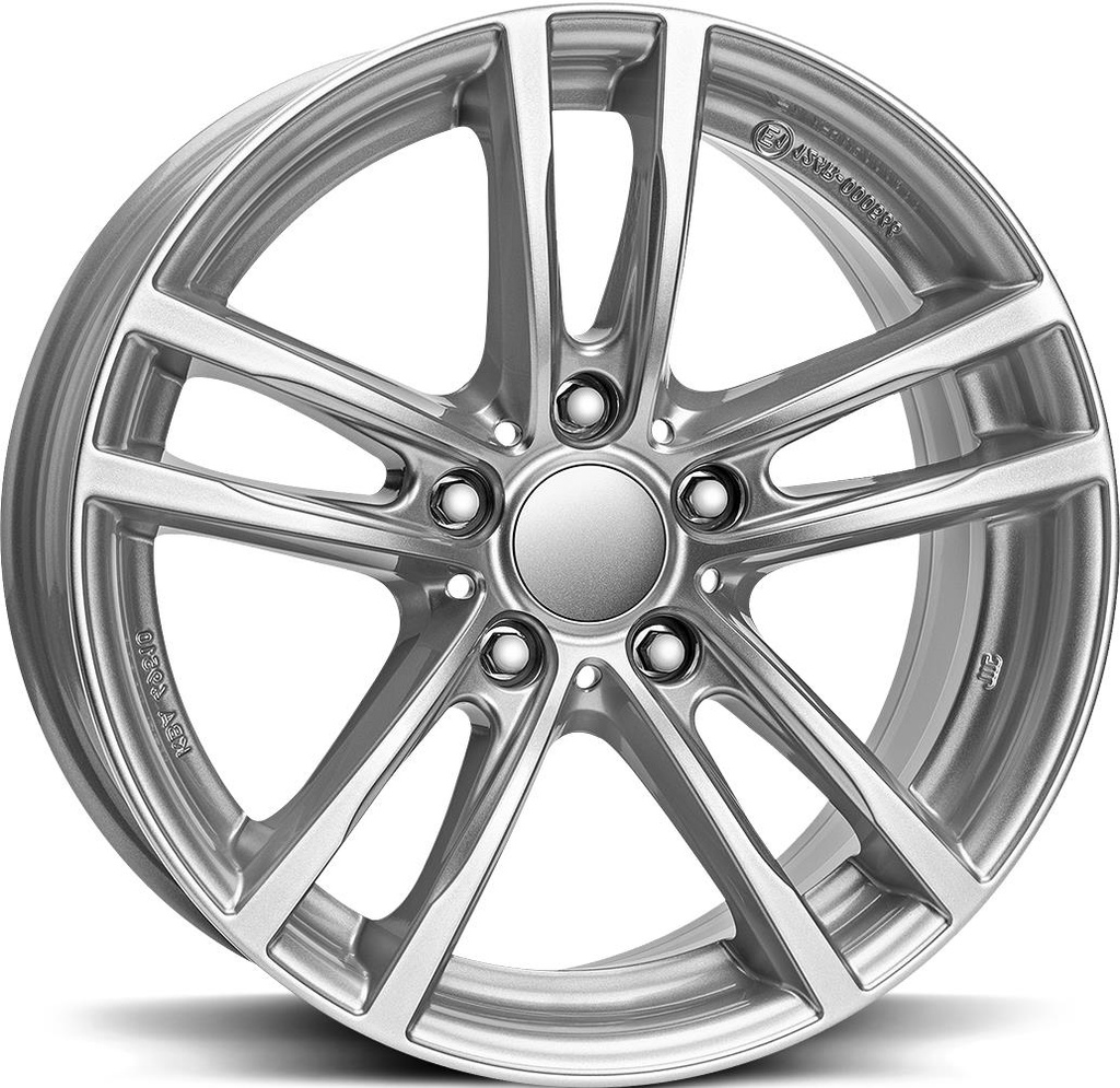 RIAL X10 POLAR SILV 7x16 5/112 ET52 CB66.7