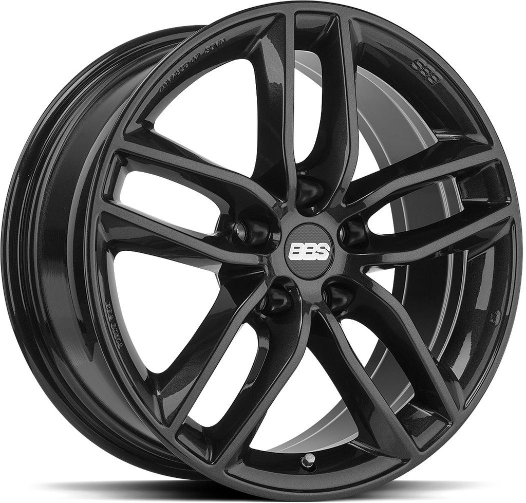 BBS SX CRYSTAL BLACK 8x18 5/112 ET44 CB82