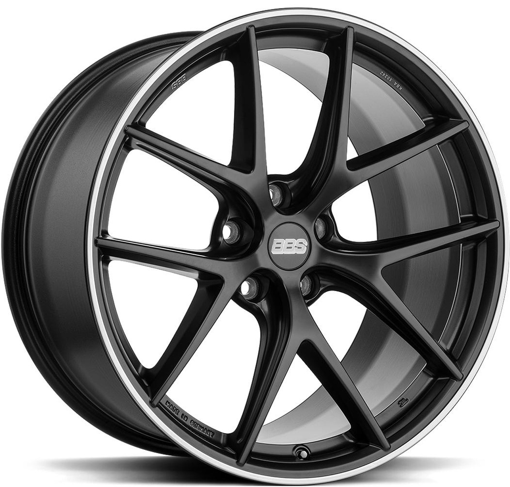 BBS CI-R SATIN BLACK 8x19 5/108 ET45 CB70