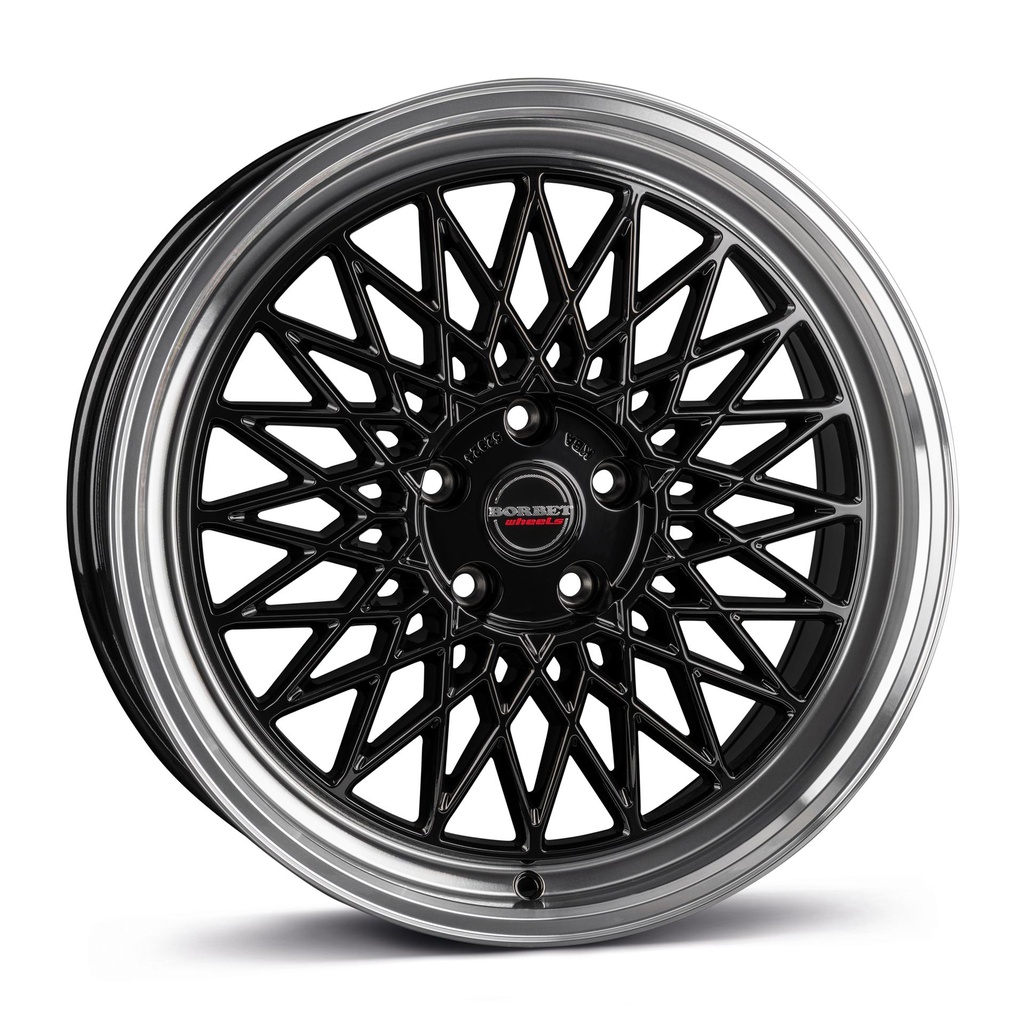 BORBET B BLACK RIM POL 8.5x19 5/112 ET30 CB66.5