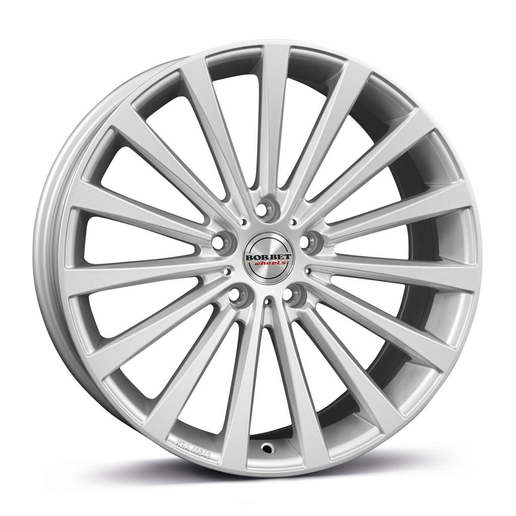 BORBET BLX BRILL SILV 8.5x20 5/108 ET45 CB72.6