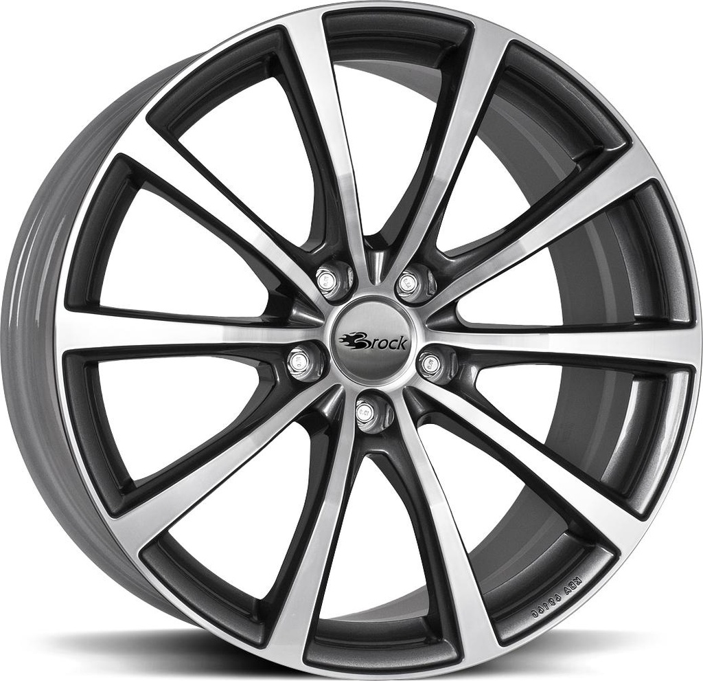 BROCK B32 TITAN FULL POL 10.5x20 5/114.3 ET25 CB66.1