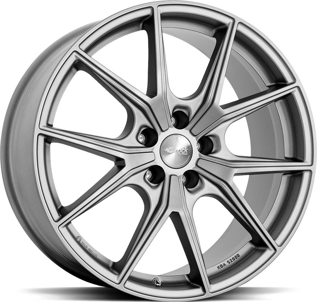 BROCK B40 FERRIC GREY MATT 10.5x20 5/130 ET55 CB71.6