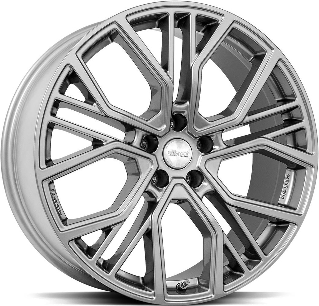 BROCK B41 FERRIC GREY 8.5x20 5/120 ET41.5 CB72.6