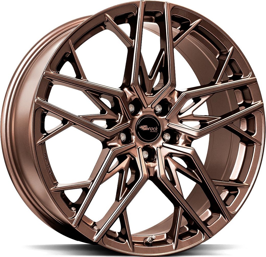 BROCK B44 BRONZE COPPER 8.5x20 5/114.3 ET30 CB72.6