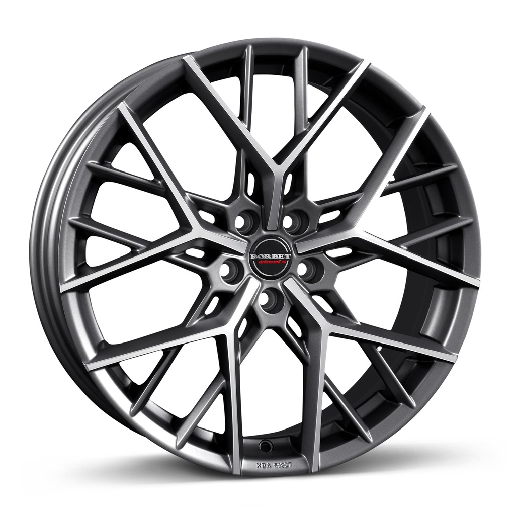 BORBET BY TITAN POL MATT 9.5x21 5/130 ET20 CB71.6