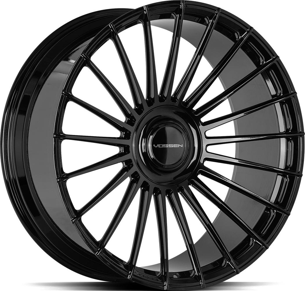 VOSSEN HF8 GLOSS BLACK 10.5x22 5/112 ET15 CB66.6