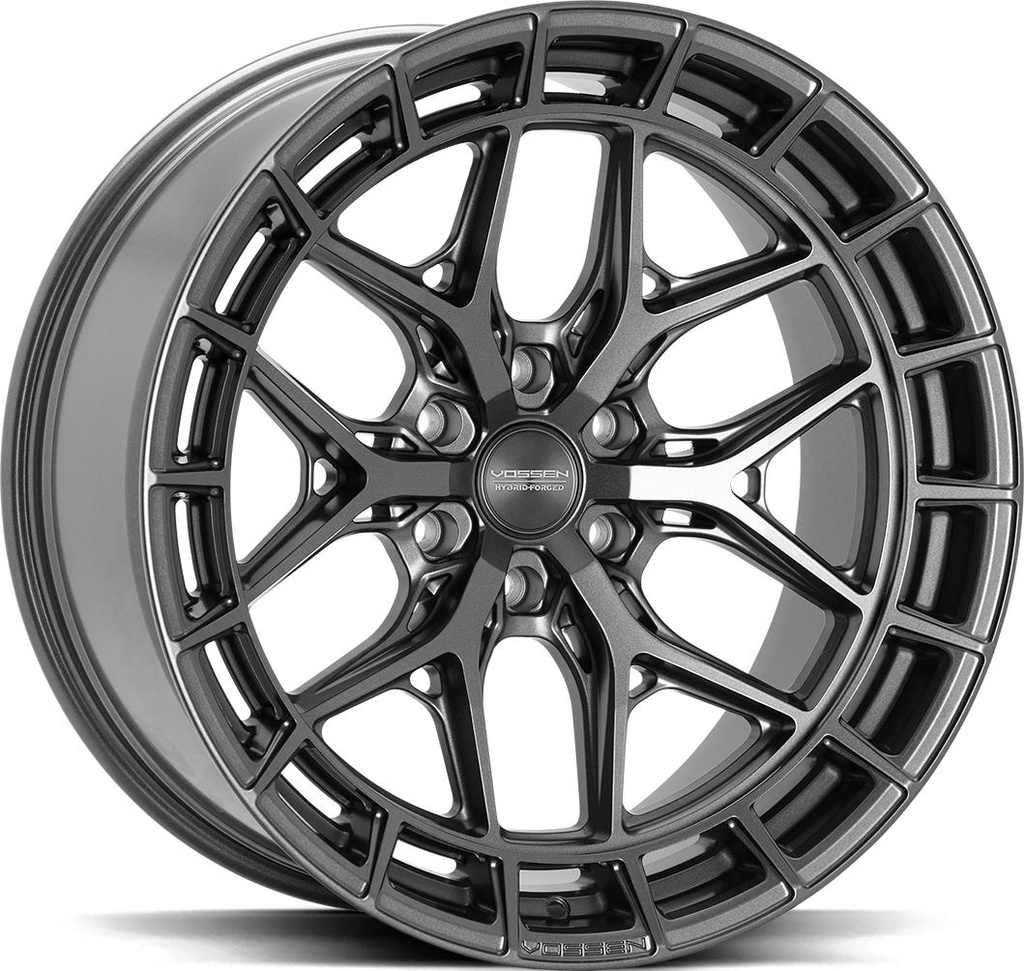 VOSSEN HFX1 MATT GUN METAL 9x17 6/135 ET0 CB87.1