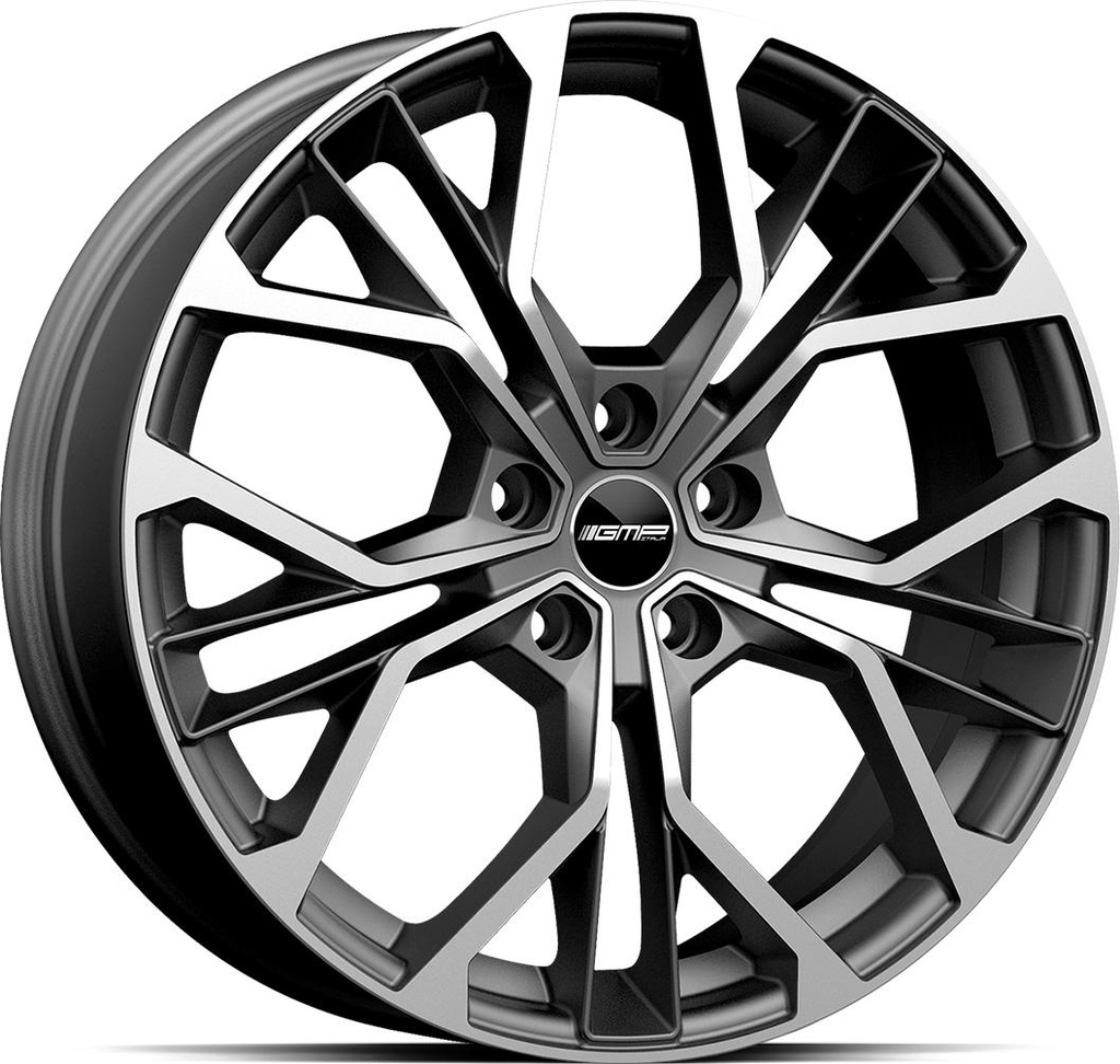GMP MATISSE MATT ANTHRACITE DIAM 6.5x16 4/100 ET35 CB73.1