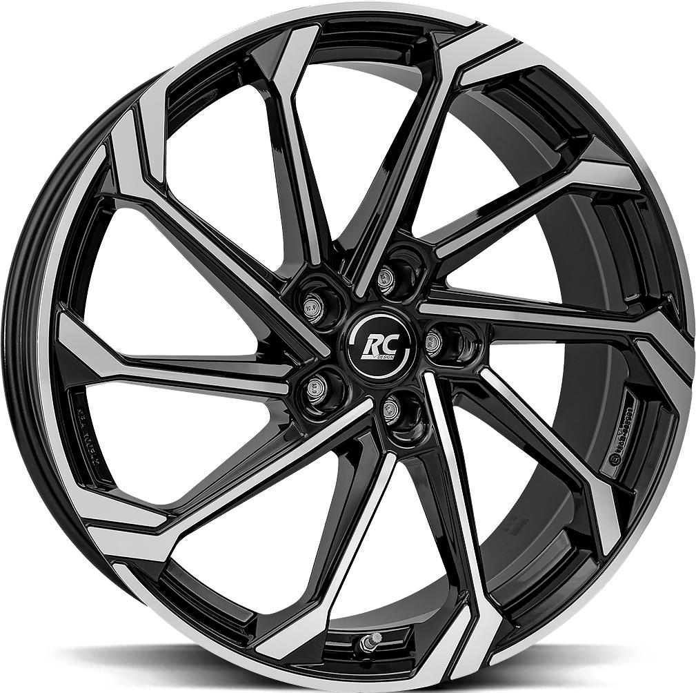 BROCK RC36 BLACK FULL POL 8x19 5/112 ET45 CB57.1