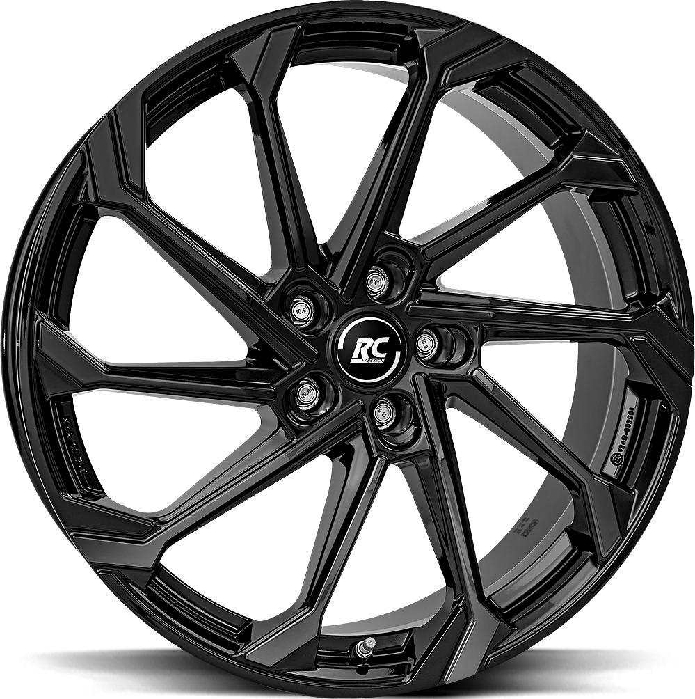 BROCK RC36 SHINY BLACK 8.5x19 5/112 ET42 CB57.1