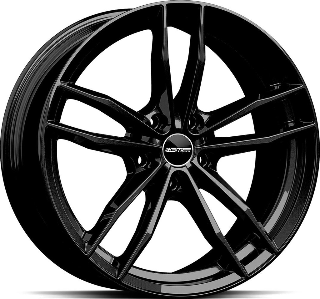 GMP SWAN GLOSS BLACK 8x18 5/112 ET45 CB66.6