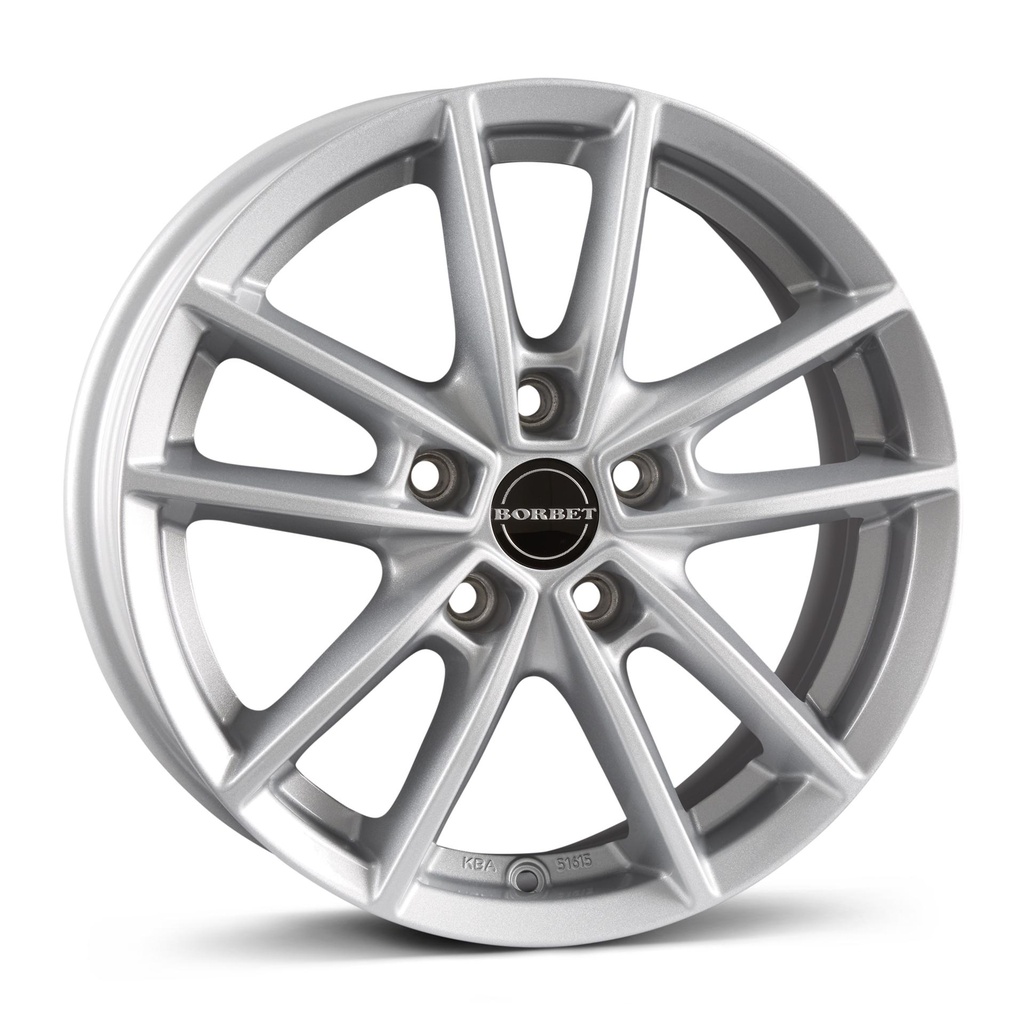 BORBET W CRYSTAL SILV 7x17 5/114.3 ET40 CB72.5