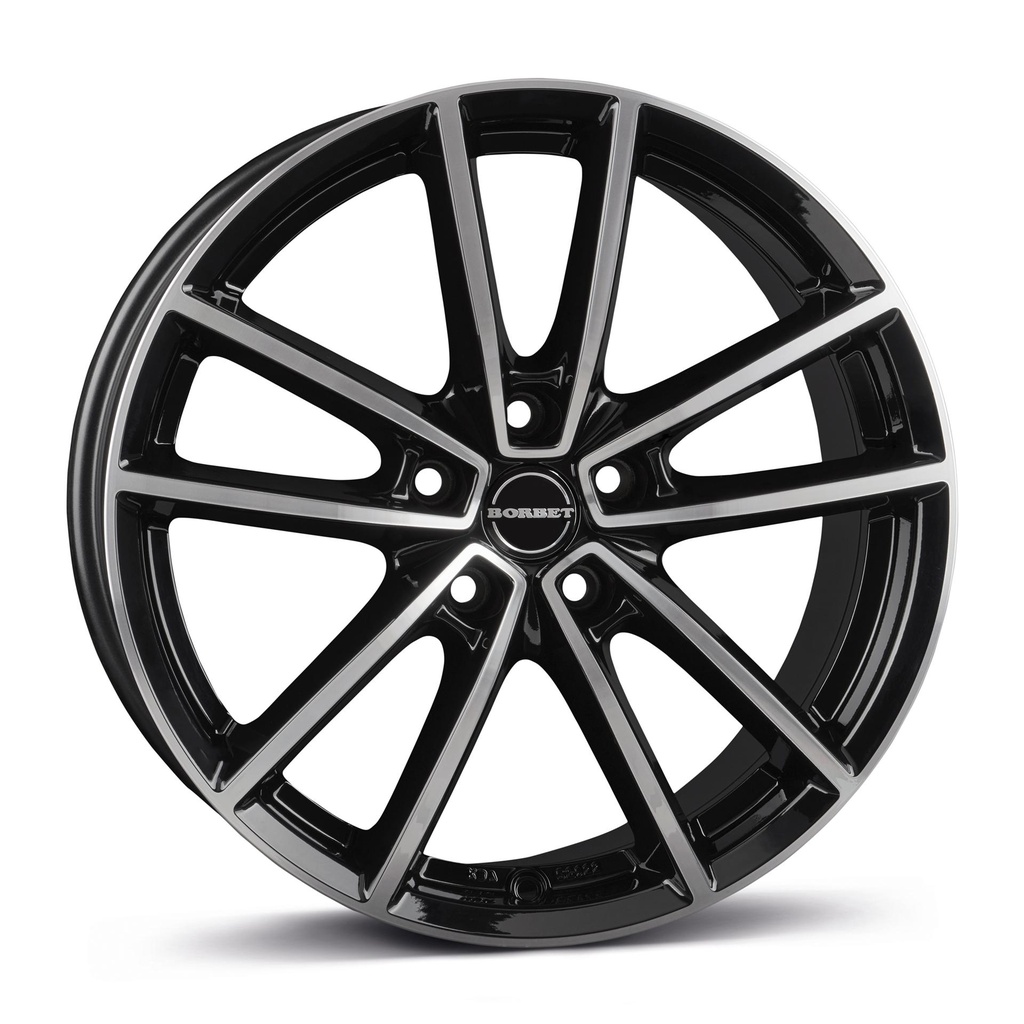BORBET W BLACK POL GLOSS 8x20 5/112 ET41 CB57.1