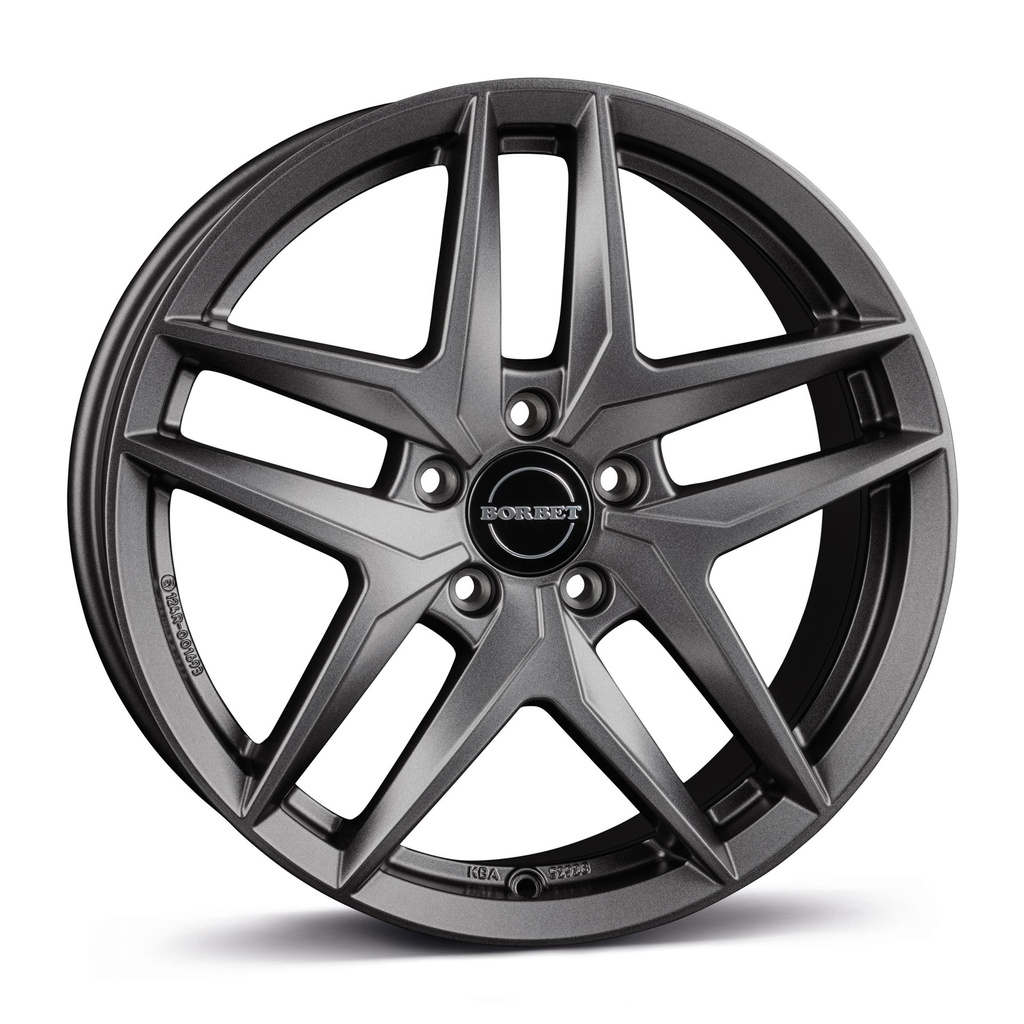 BORBET Z DARK GREY MATT 7.5x18 5/112 ET51 CB66.7