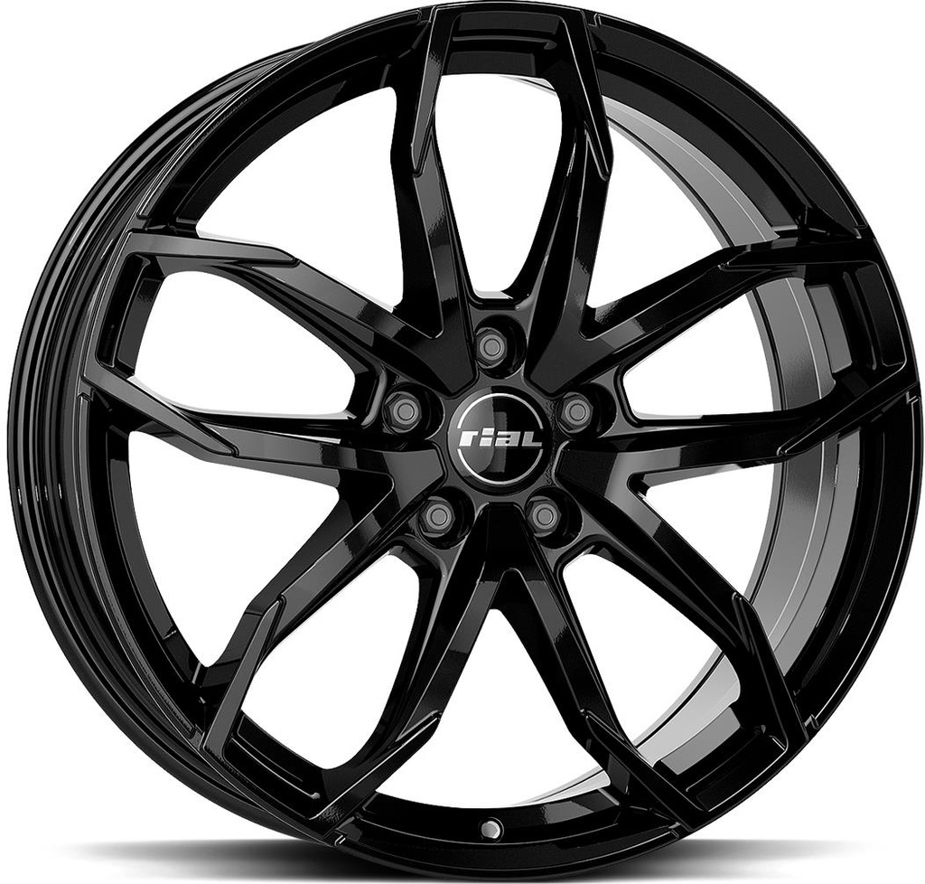 RIAL LUCCA DIAM BLACK 6.5x17 4/98 ET38 CB58.1
