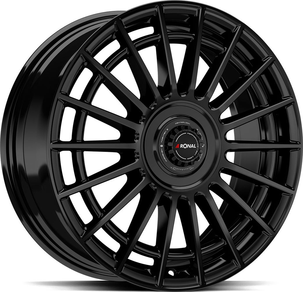 RONAL R73 REV-B JET BLACK MAT 7.5x18 4/108 ET37 CB76