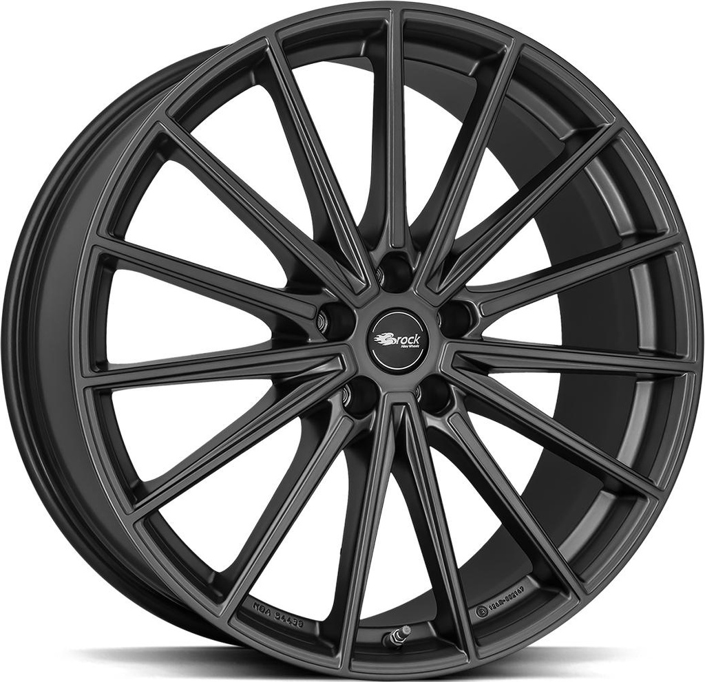BROCK B43 COSMIC GREY MATT 9x20 5/112 ET34 CB66.6