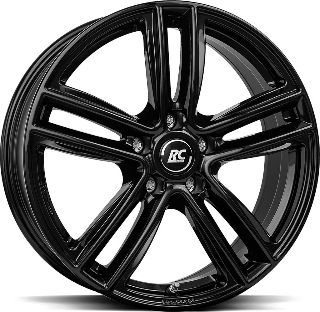 BROCK RC27 SHINY BLACK 7x18 5/108 ET44 CB65.1