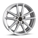 BORBET W CRYSTAL SILV 6x15 5/100 ET43 CB57.1
