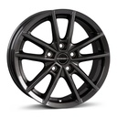 BORBET W MIST ANTRACITE GLOSS 7x17 5/112 ET44 CB66.5