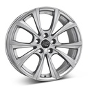 MSW 27T SLV 9.5x20 5/114.3 ET45 CB64.1