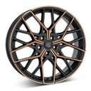 MSW 74 M.BLK/COPPER POL 8.5x20 5/112 ET40 CB73.1