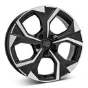 MSW 43 G.BLK/POL 8x18 5/112 ET35 CB73.1