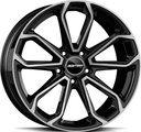 GMP FURIOSA BLACK DIAM 9.5x20 5/112 ET26 CB66.5