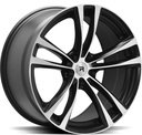R-SERIES R3 BLACK POL 10x21 5/130 ET50 CB71.6