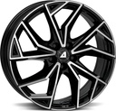 ALUTEC ADX.02 DIAM BLACK POL 7.5x18 5/112 ET45 CB57.1