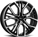 BROCK B41 BLACK FULL POL 9.5x22 5/120 ET49 CB72.6