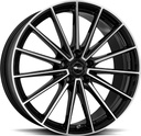 BROCK B43 BLACK FULL POL 8x20 5/112 ET41 CB57.1