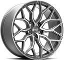 VOSSEN HF2 TINTED MATT GUN METAL 8.5x19 5/112 ET45 CB66.6
