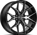 VOSSEN HF6.4 TINTED GLOSS BLACK 9.5x20 6/139.7 ET15 CB106.1