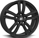 BROCK RC27 BLACK MATT 7.5x17 5/112 ET36 CB66.6