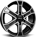 BROCK RC31 BLACK FULL POL 7x16 6/139.7 ET38 CB67.1