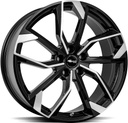 BROCK RC34 BLACK FULL POL 6.5x17 5/114.3 ET50 CB60.1