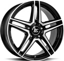BROCK RCD17 BLACK FULL POL 8.5x19 5/112 ET38 CB66.6