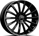 GMP STELLAR BLACK DIAM LIP 11x22 5/130 ET55 CB71.6