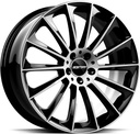 GMP STELLAR BLACK DIAM 8.5x19 5/112 ET35 CB66.6