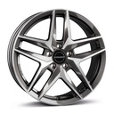 BORBET Z MIST ANTRACITE GLOSS POL 8.5x20 5/112 ET43 CB66.6